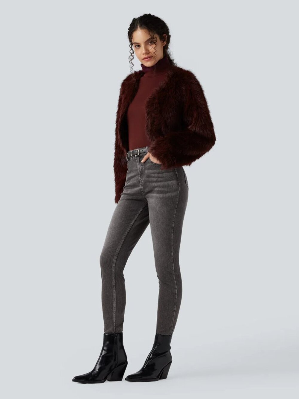 Halara Small Tall Flex™ High Waisted Casual Skinny Jeans with Pockets 50% off